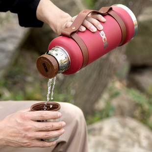 SOG索格户外杯子304不锈钢露营杯便携式手拎水杯旅行保温健身杯