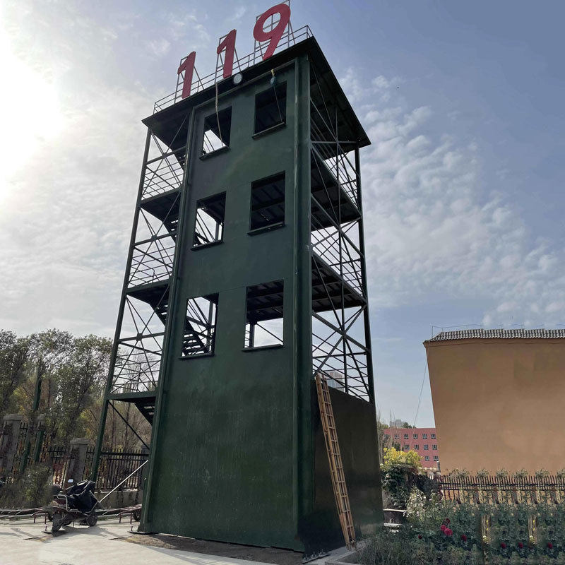 钢结构特训基地体能拉练攀爬训练铁塔 多层户外训练塔消防训练塔