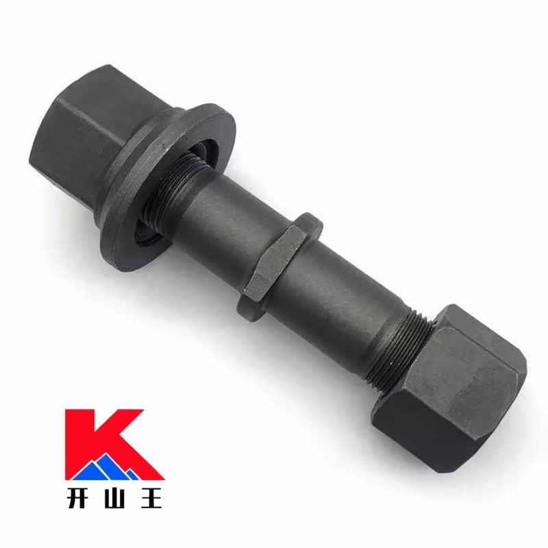 陕汽德龙F3000/X3000 重卡轮胎螺丝 后轮螺栓 10.9级