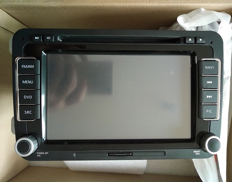 适用大众13款宝来桑塔纳新捷达昕锐车载dvd导航gps库存机原厂风格