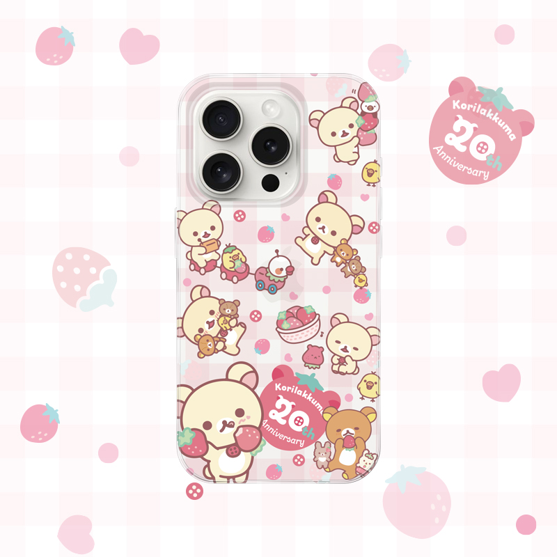 软胶手机壳透明TPU可爱轻松熊