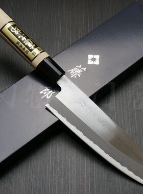 日本厨刀藤次郎白纸钢三德