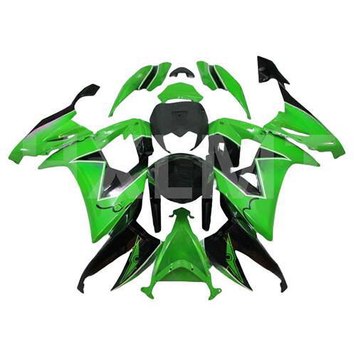 Plasitc Fairing for 2008 2009 2010 KAWASAKI ZX10R Red Black