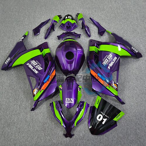 适用川崎忍者ninja300 EX300 全车外壳包围侧护板头罩大包13-17年