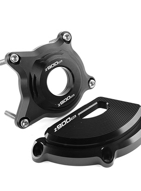 适用川崎 Z900 Z900RS 17-21年 发动机边盖改装防摔保护盖保护块