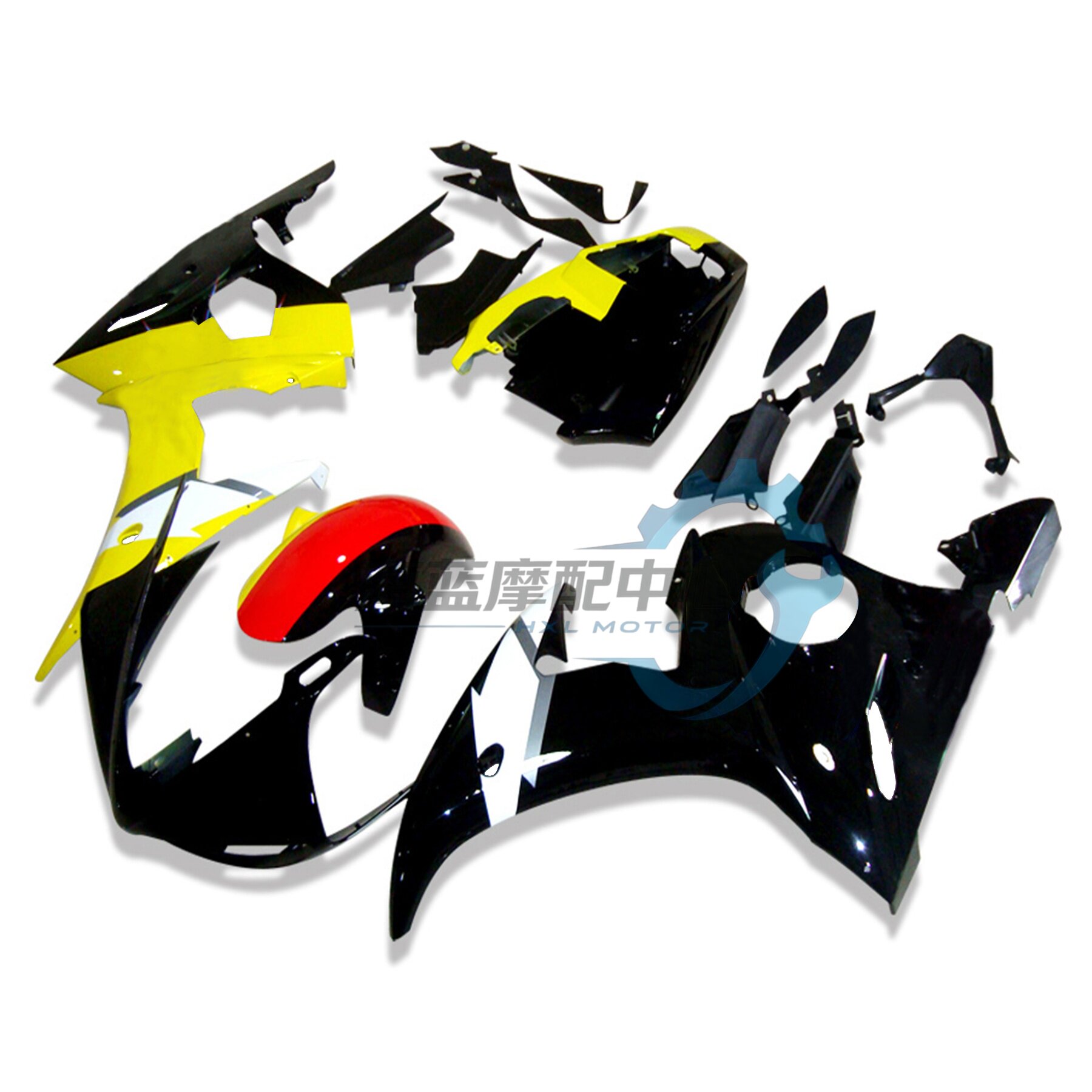 适用于雅马哈摩托车YZF1000 R1 02-03年全车高质量喷漆外壳导流罩