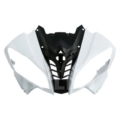 Motorcycle Unpainted Upper Front Fairing Nose Headlight Cowl