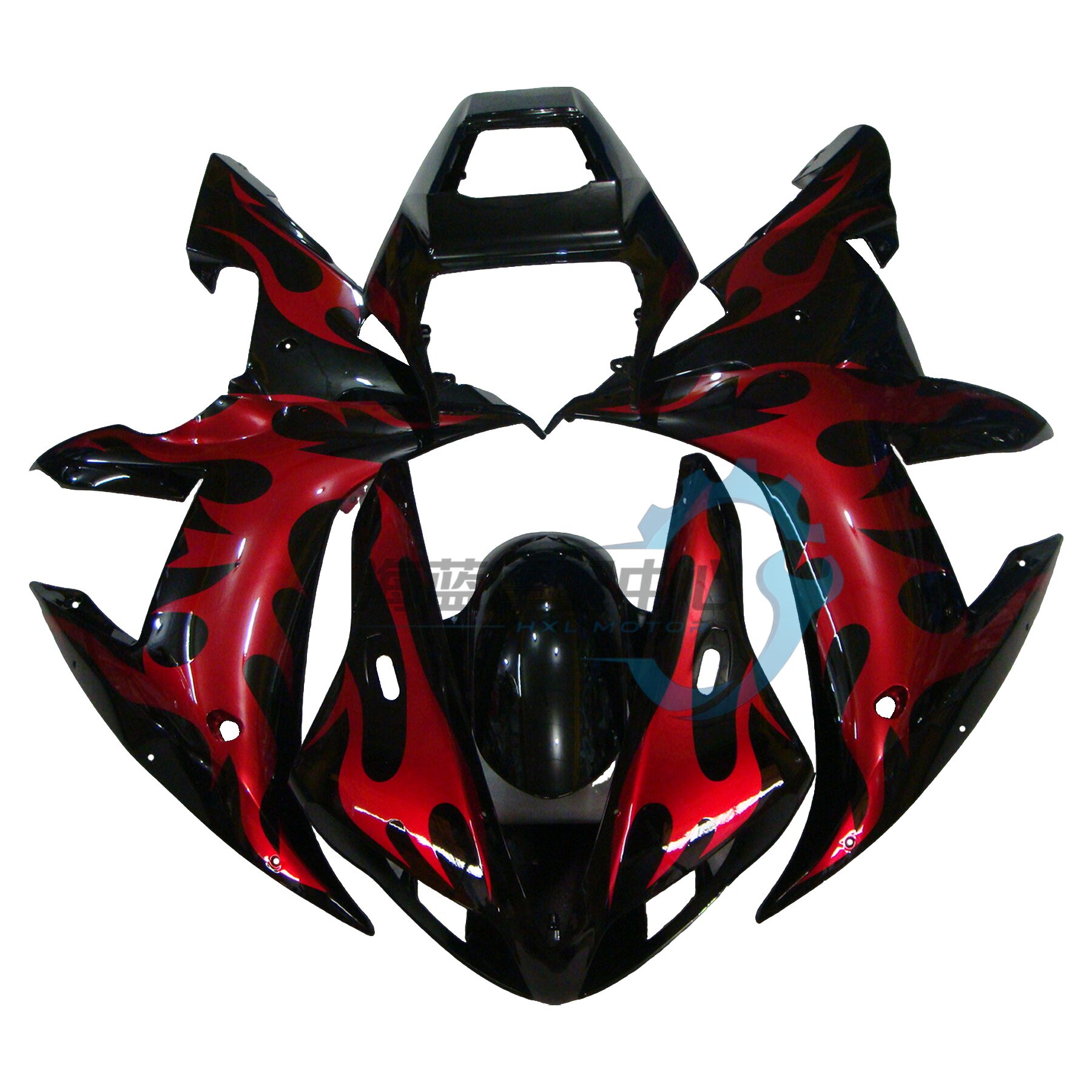 适用于雅马哈摩托车YZF1000 R1 02-03年全车高质量喷漆外壳导流罩