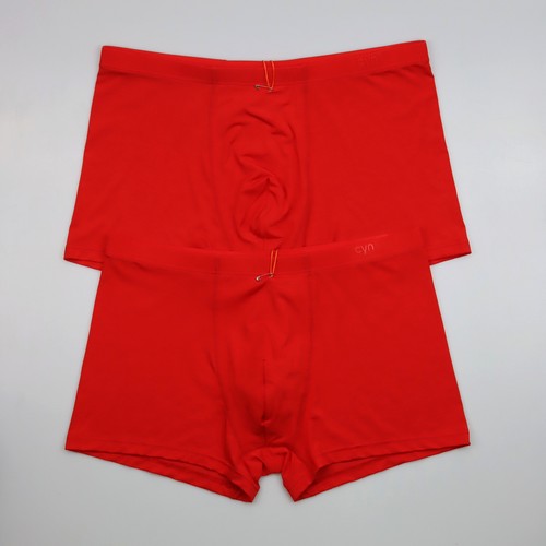 创雅诺本命年大红色莫代尔男内裤