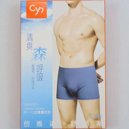 2条价CYN创雅诺经典莫代尔男内裤