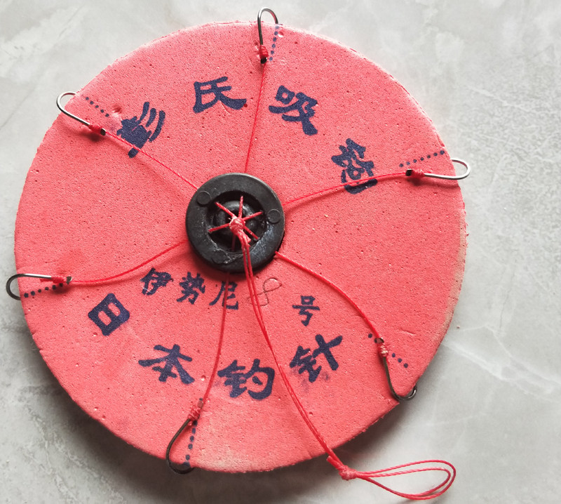 彭氏吸钩钓鱼糠饼钩垂钓鲫鲤草鳊鲢鳙钩吸钩 满4盘包邮