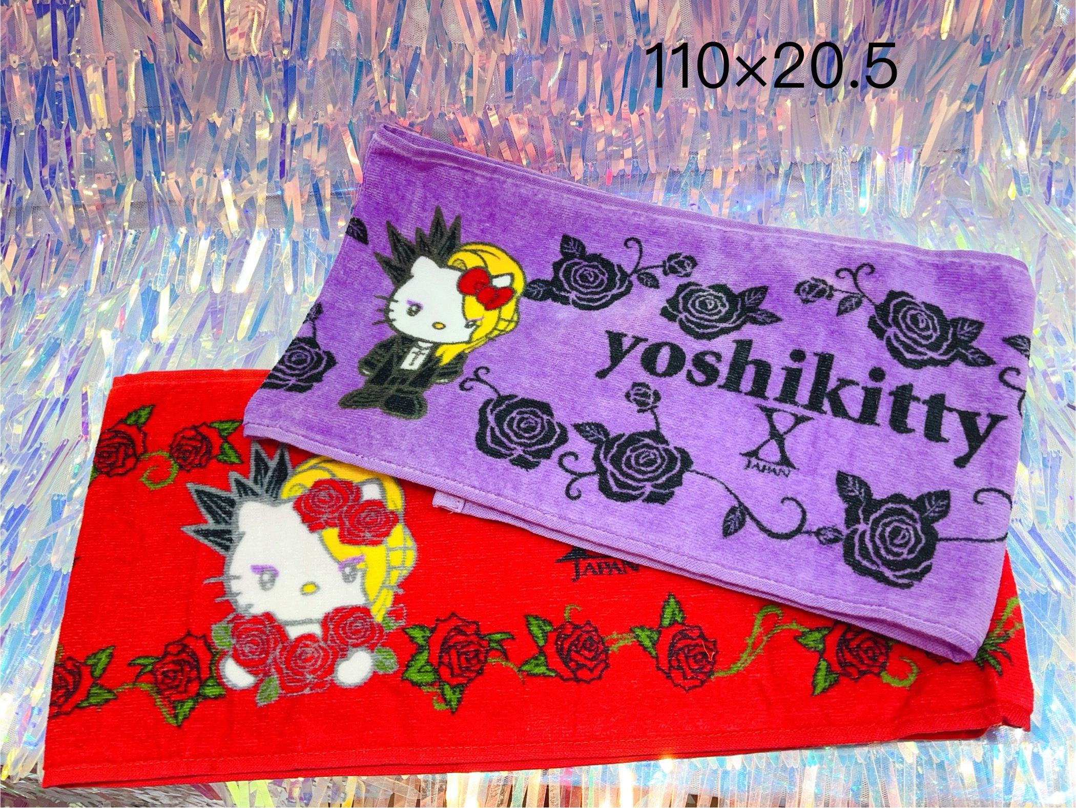 日本限定 正版yoshikitty手巾 擦脸巾 毛巾 送礼 女生 收藏 特价