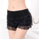 蕾丝花边可外穿打底女防走光防爆保险 子宽松薄款 夏天安全短裤 裙裤