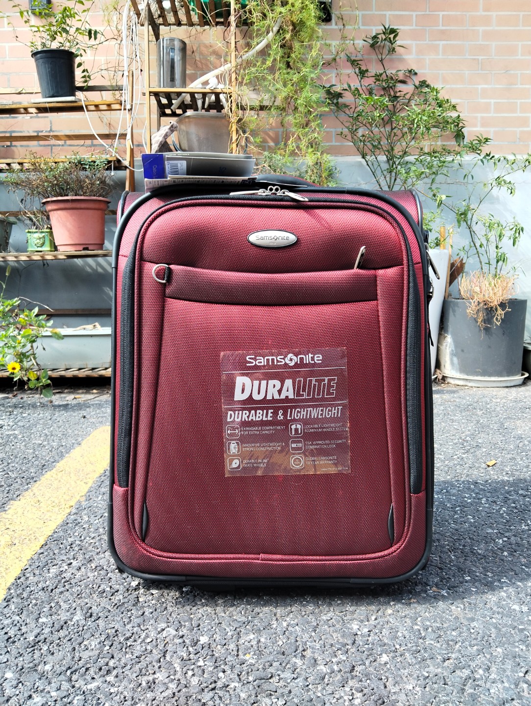 新秀丽正品全新拉杆旅行箱20寸登机箱行李箱男女通用库存处理老款