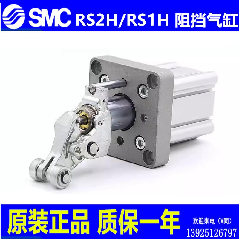 SMC止动阻挡气缸RSA RSH RS2H50A/63/80-30-40DL/M BL/M TM-X2701