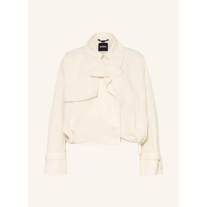 代购Hugo Boss女士夹克保暖防风棉质纯色通勤日常外套爆款休闲