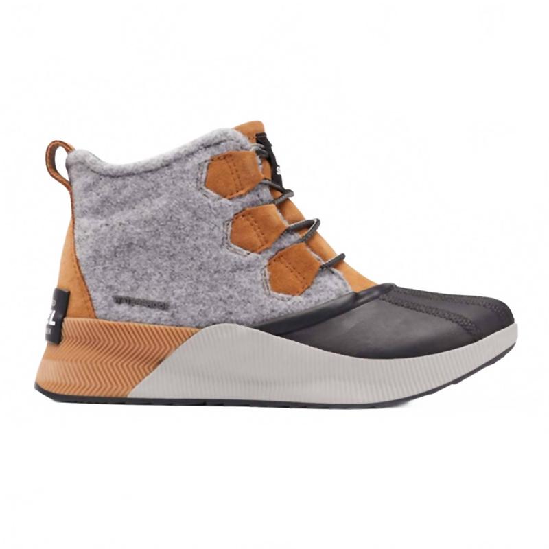 代购SOREL女士短筒靴防水防滑保暖户外靴中帮系带防水靴