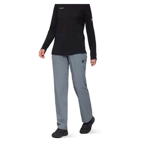 代购Mammut女士户外裤防水防紫外线吸湿排汗速干裤长裤灰色