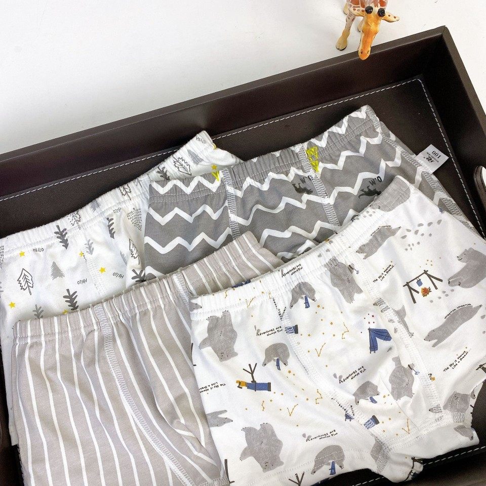 柔如儿童纯棉内裤女童男童平角内裤无骨舒适短裤透气吸汗不夹PP,童装/婴儿装/亲子装,内裤,淘宝优惠券,粉丝福利购,淘宝优惠卷