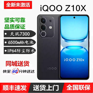 Z10x天玑7300芯6500毫安长续航IP64防尘防水5G手机 iQOO 新款 vivo