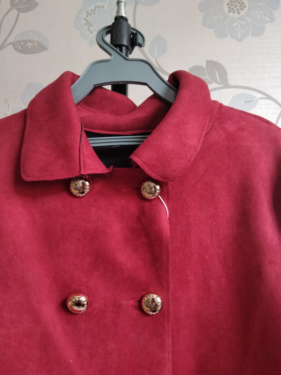 MICHIE 브랜드 재고 할인 세일 여아 봄 가을 레드 윈드 브레이커 재킷 탑 코트 철수