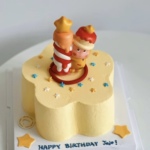可爱许愿宝宝抱蜡烛星星人蛋糕装饰摆件儿童生日海绵公仔蜡烛插件