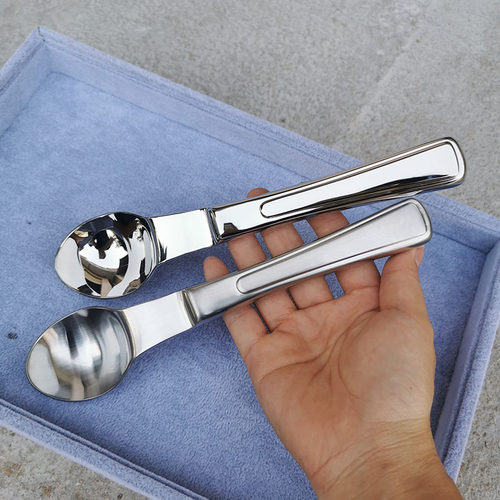 18-10不锈钢自融式冰淇淋挖球器雪糕勺304水果挖球勺雪糕刮勺中式