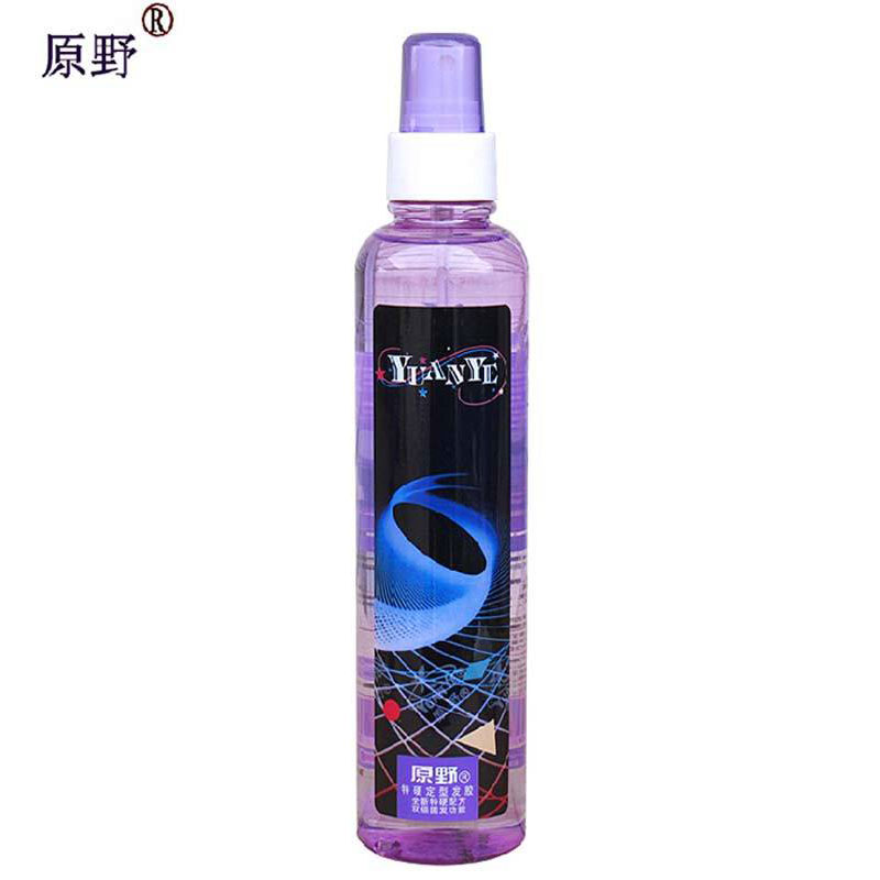 特硬定型定型发胶干胶原野卷直发