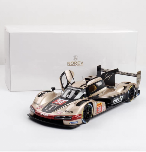 NOREV 原厂1:18 保时捷963 LM GT3 赛车 2024 合金全开汽车模型