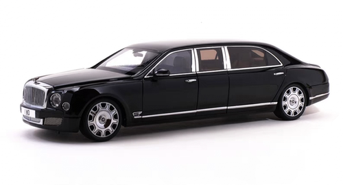 Almost Real似真原厂1:18宾利慕尚Mulsane加长版仿真合金汽车模型