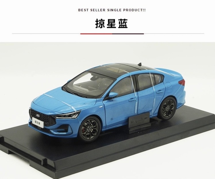 原厂长安福特1:18福克斯车模 全开门FOCUS合金仿真汽车模型