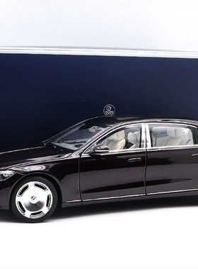 奔驰迈巴赫S680 诺威尔NOREV 1:18新S级仿真合金全开汽车模型摆件