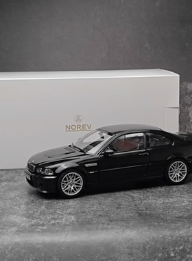收藏 NOREV 1:18宝马  M3 CLS E46 合金 汽车模型