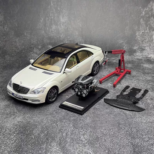 MH原厂 1:18  奔驰 S-Class S600L(W221) 合金仿真全开汽车模型