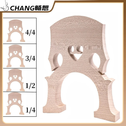 欧料枫木4/4大提琴琴码