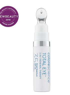 现货海淘美国Colorescience SPF35三合一遮瑕防晒眼霜fair