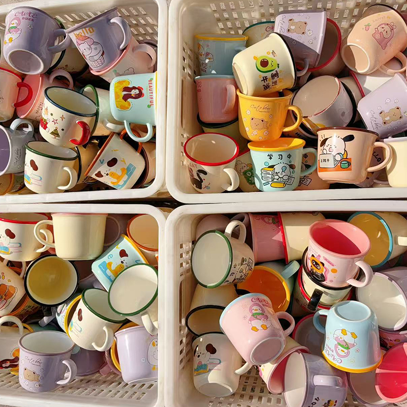 ins水杯高颜值瑕疵马克杯喝水杯