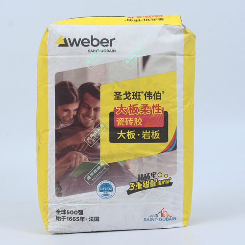 圣戈班伟伯大板岩大板玻化柔性抗下坠防脱落瓷砖胶粘结剂C2TES1型