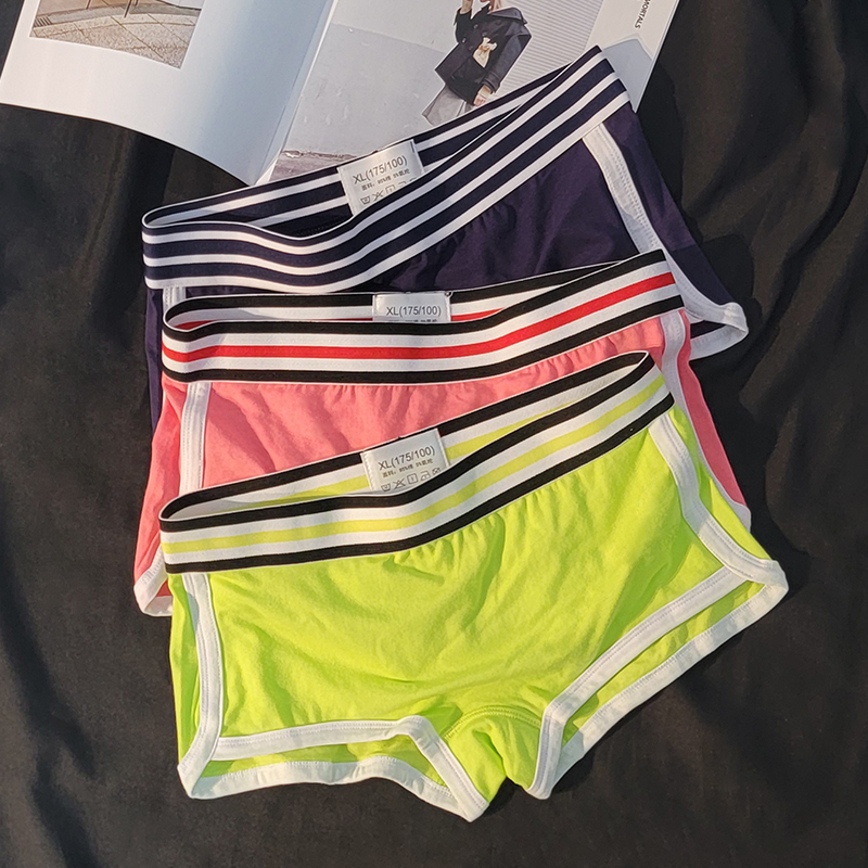 全棉纯色安全裤中性女士内裤