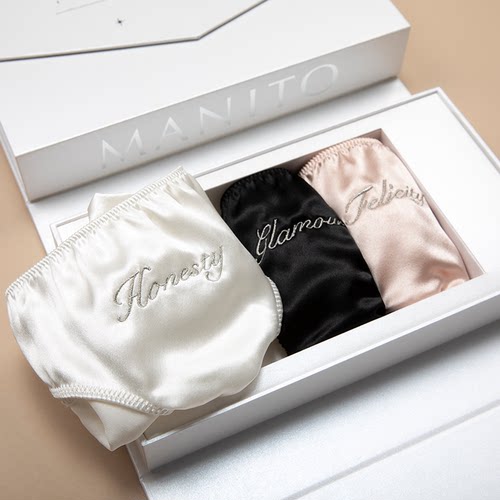 MANITOBlithe真丝内裤礼盒