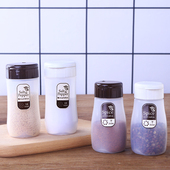 日本进口辛香料胡椒粉孜然调味瓶糖盐罐厨房调料盒家用烤肉调料罐