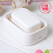 便携式 日本进口香皂盒 双层肥皂盒 手工皂盒 创意香皂盒 沥水皂盒