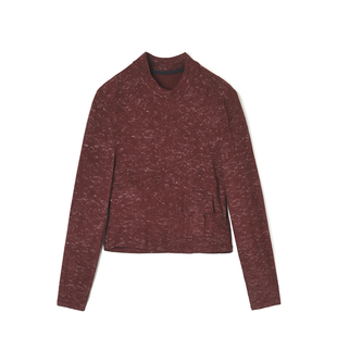 深圳南油NY0C0012弹力修身 T恤女12.17春 上衣套头短款