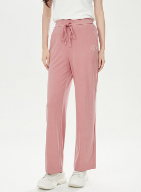 SW0P0002青春时尚长裤子松紧腰微弹休闲裤女3.13春