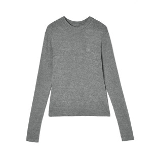 深圳南油CV0C0111修身 合体打底上衣纯色T恤女3.24春