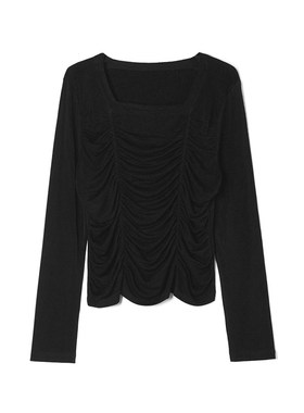 深圳南油NY0D0011含醋酸上衣微弹修身衬衫女1.1春