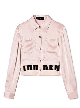 深圳南油NY0K0072衬肤显白上衣松紧腰外套女1.8春