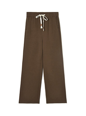 KZ0P0030松紧腰直筒长裤子微弹力休闲裤女2.5春