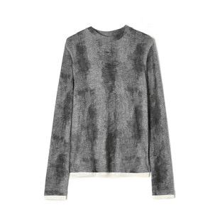 深圳南油9魅CV0E0008高弹内搭上衣长袖 女12.22春 针织衫