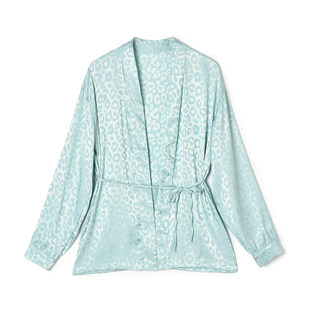 女3.16春 衬衫 AL0D0034气质高级感开衫 上衣中长款